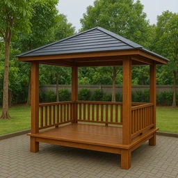 saung kayu jati, gazebo kayu jati, saung kayu jati 3x3, gazebo kayu jati 3x3, gazebo kayu jati modern, gazebo kayu jati modern minimalis
