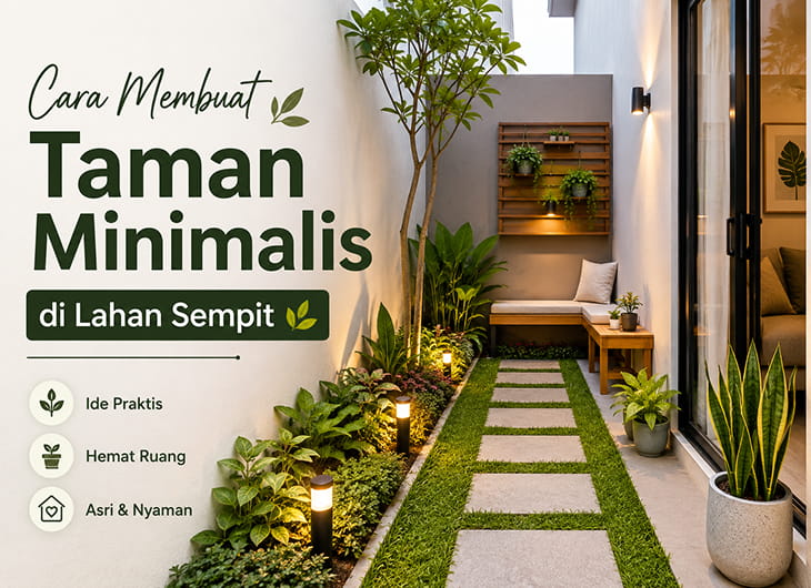 Cara Membuat Taman Minimalis di Lahan Sempit: Panduan Lengkap untuk Hunian Lebih Asri