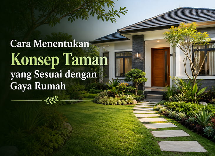 Cara Menentukan Konsep Taman yang Sesuai dengan Gaya Rumah