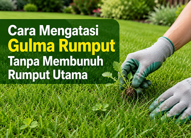 Cara Mengatasi Gulma Rumput Tanpa Membunuh Rumput Utama