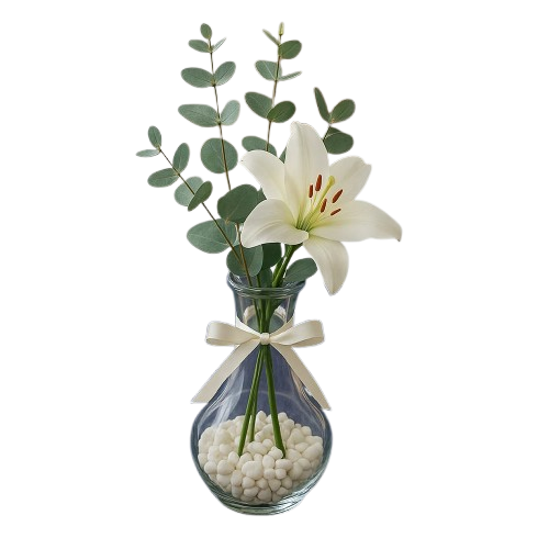 Buket Bunga Lily Asli
