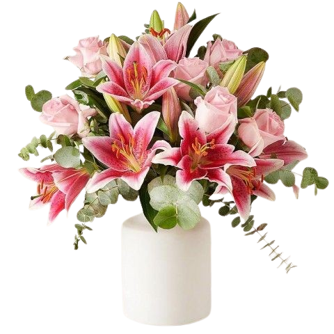 BUNGA LILY PINK