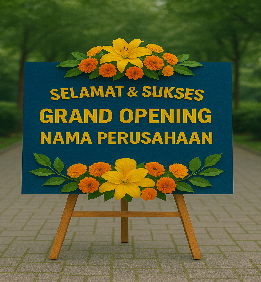 Karangan Bunga Papan Grand Opening